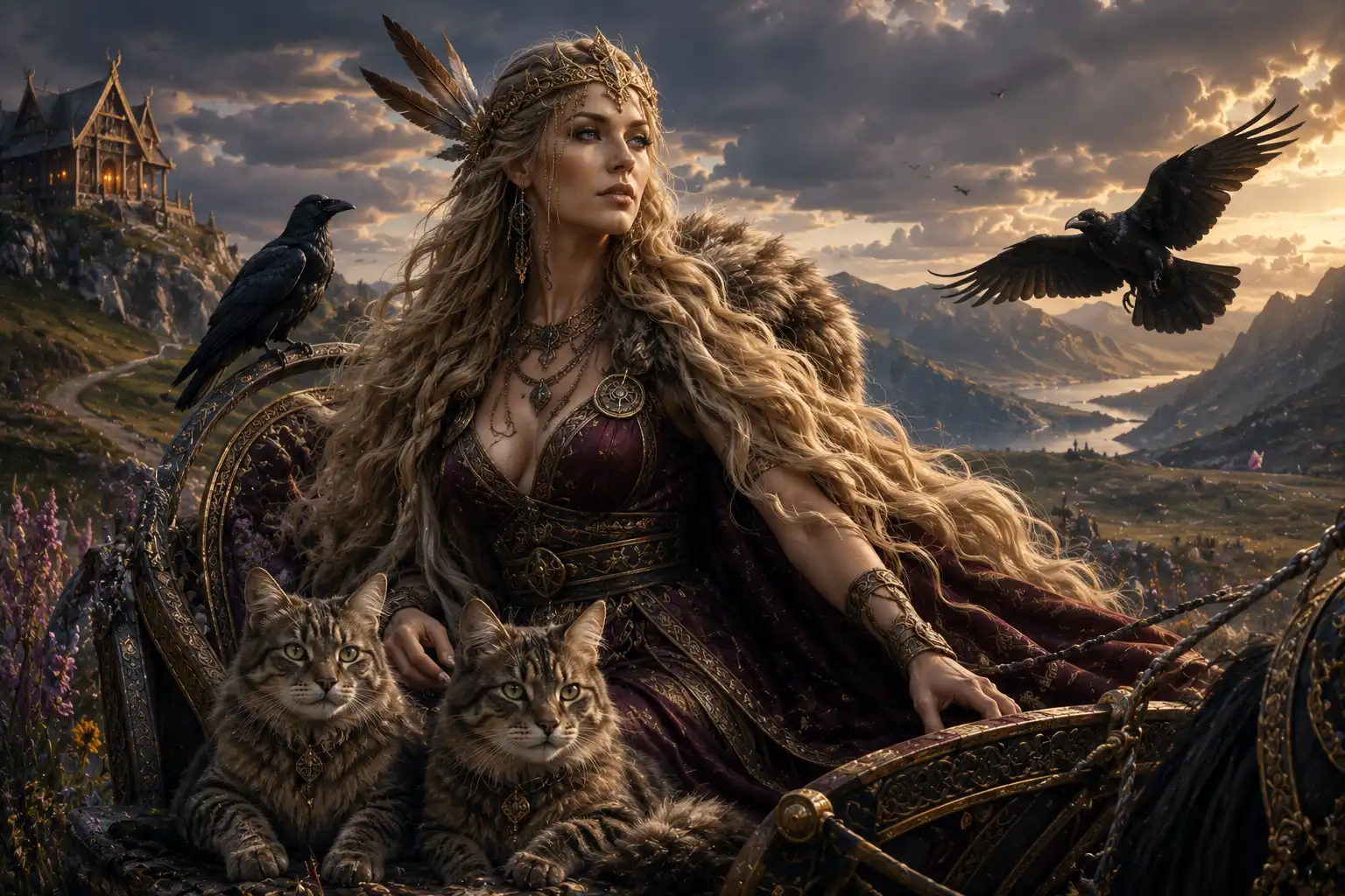 Freyja : déesse de l'amour et de la guerre