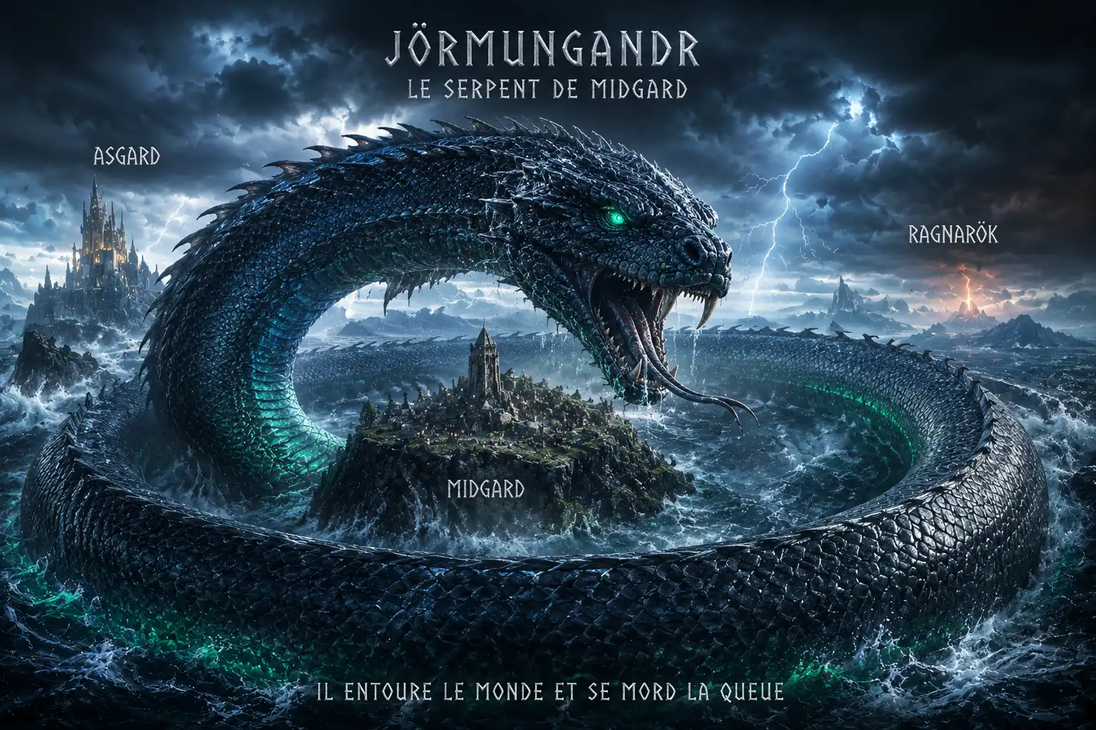 Jörmungandr : le serpent de Midgard