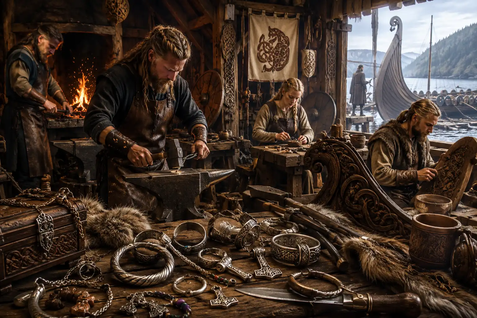 L'artisanat viking