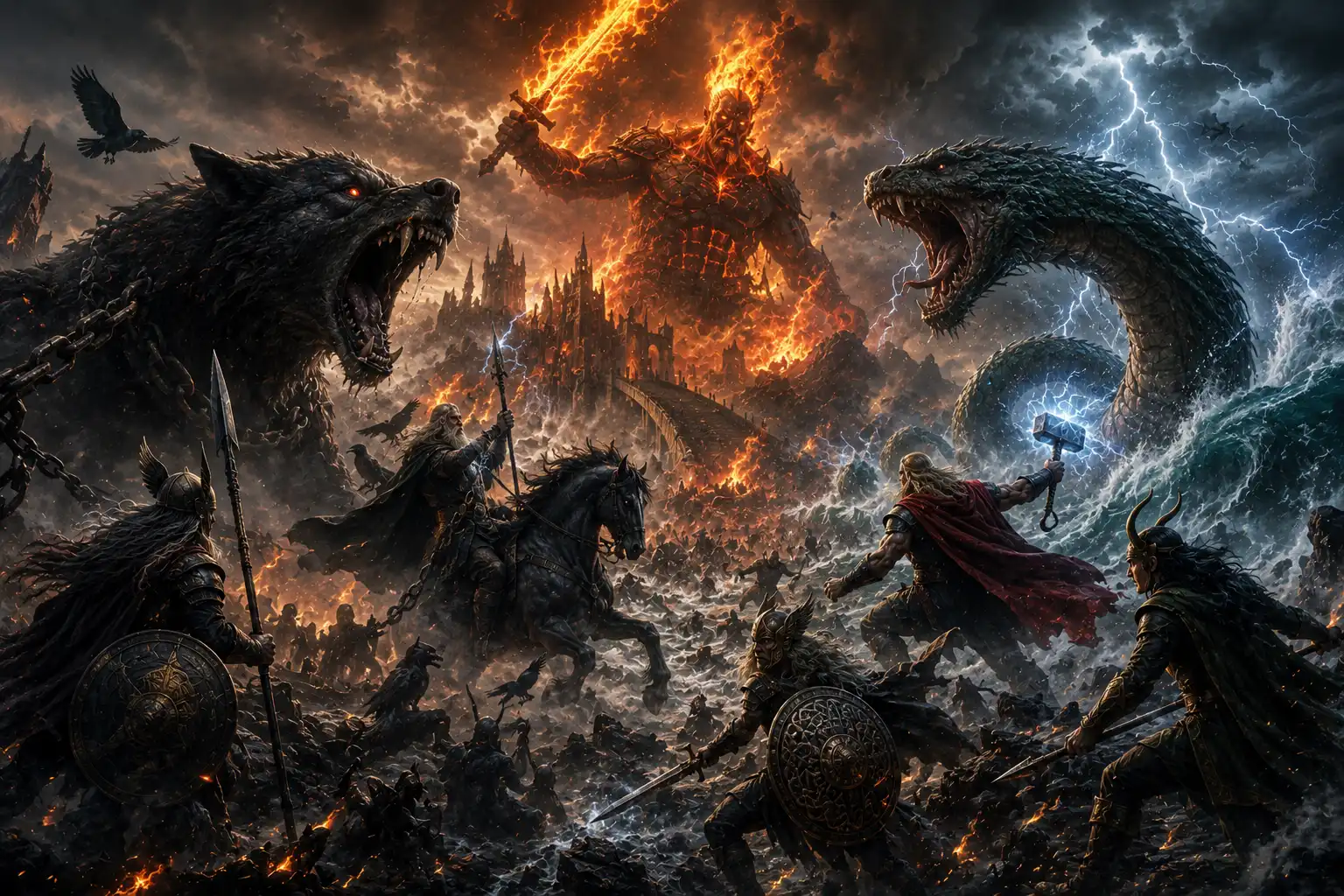 Le Ragnarök : la fin du monde nordique
