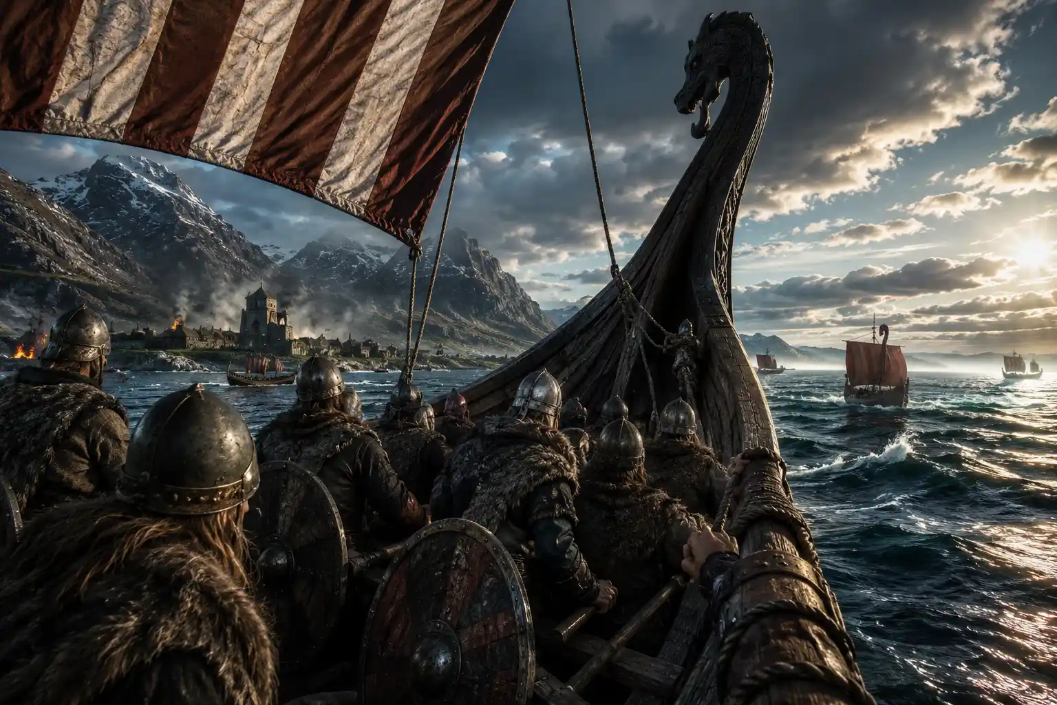 Les navires vikings